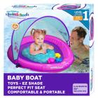 Baby Pool Float SwimSchool Deluxe com dossel de 6 a 24 meses