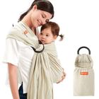 Baby Ring Sling Carrier Mamaway Newborn Toddler Khaki