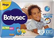 Baby Sec Ultrasec Mega Galinha Pintadinha XXG 28 unidades