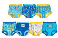Baby Shark boys Potty Pant Multipacks Training Underwear, Blue 7pk, 4T US