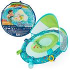 Baby Spring Float SwimWays Splash N Play com dossel 9-24M