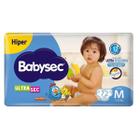 Babysec Fraldas Descartaveis Ultra Sec Hiper M 72 Uni