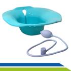 Bacia para Banho de Assento (Bidê Portátil) Azul Longevitech
