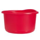 Bacia Recipiente Redondo 15L Vermelho Bowl - Gardenlife