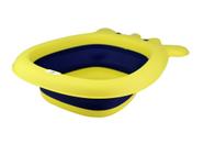 Bacia Retrátil Infantil Bacia Silicone Clink Amarelo