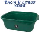 Bacia Tacho Retangular Color n 11 11 Litros Inplast