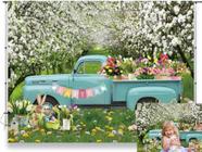 Backdrop OFILA Spring Easter 3x2,5 m Happy Easter Kids Party