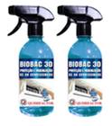 Bactericida Higienizador para Ar condicionado - Kit-2 BIOBAC 30 500ml