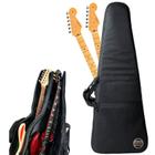 Bag capa dupla para 2 guitarras Super luxo MXP - Music Experience