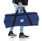 Bag de Ferragens Batera Clube BC The Jeans Azul tipo Semicase térmico com bolso interno padrão top