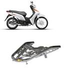 Bagageiro Biz 125 2018 2019 2020 Cromado - MA Motos