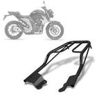 Bagageiro Reforçado Aço Modelo Sansao Yamaha YBR 125/ Factor Cromoforte - Cromo Forte