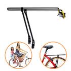 Bagageiro Universal para Bicicleta Aro 29 27,5 e 26 Garupeira p/ Bike freio a disco Bagageiro Flex Traseiro até 70kg - Kalf