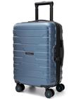 Bagagem de mão BAGSMART de 20 polegadas e 35 litros com fechadura TSA, azul royal