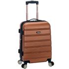 Bagagem Rockland Melbourne Hardside Carry-On de 20 polegadas marrom