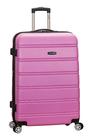 Bagagem Rockland Melbourne Hardside Expansível 28" Rosa