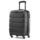 Bagagem Samsonite Omni PC Hardside de 20 polegadas preta com girador