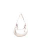 Baguete Hobo Yumi em Couro Metalizado Bauarte