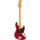 Baixo 4 Cordas Fender American Ultra II Jazz Bass Sinister Red