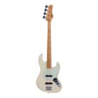 Baixo tagima tw-73 mg woodstock 4 cordas passivo branco vintage