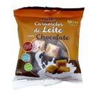Bala Caramelo Diet Leite com Chocolate Hué 100g