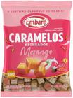 Bala Caramelo Embare Recheio Morango 660g.