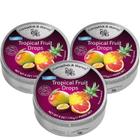 Bala CAVENDISH & HARVEY Sem Açucar Tropical Fruit 175g (3x)