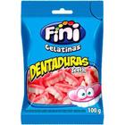 Bala De Gelatina E Marshmallows Dentadura 100G - Fini