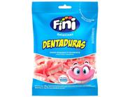 Bala de Gelatina Fini Dentaduras - Morango e Framboesa 90g Pacote