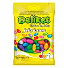 Bala de Goma Confeitada Deliket Jelly Beans Frutas Sortidas 700g - Dori