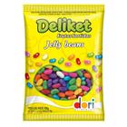 Bala de Goma Deliket Jelly Beans Sortida - 700g