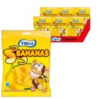 Bala De Goma Vidal Bananas 100G (6 Pacotes)