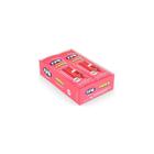 Bala Fini Tubes Morango Display Com 12 Unidades de 15gr Cada