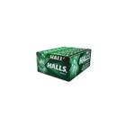 Bala Halls sabor Menta - Display com 21 unidades de 28G