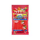 Bala Haribo Sticks Sabor Morango Ácido 70g