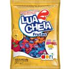 Bala Lua Cheia Frutas Framboesa, Cereja e Laranja 600g