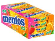 Bala Mentos Slim Box Fruit Frutas Caixa C/12unid - 289g