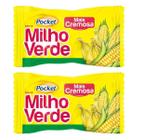 Bala sabor Milho Verde Pocket Riclan 500g -2 Pacotes