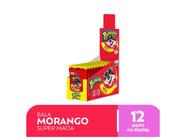 Bala Super Macia Bubbaloo Patinhas Morango C/ 12u 180g - Mondelez