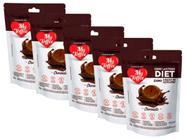 Bala Zero Lactose Diet My Toffee Chocolate 52g - 5 Pacotes