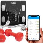 Balança Digital Bioimpedância Com Bluetooth Aplicativo 180KG - ÚTIL BAZAR