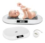 Balança Digital Pediátrica Infantil para medir peso Bebê Função Tara Fitmetria