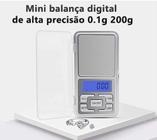 Balança Digital Pesar Ouro Alta Precisão 0,1g Até 200g - GPHONE - Tomate