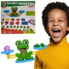 Balança Numérica Divertida Sapo Jogo Infantil Educativo - Toy Mix