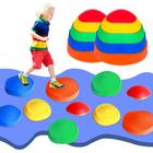 Balance Stepping Stones OMNISAFE para crianças, conjunto de 10