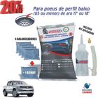 Balanceamento Automático Sem Chumbo Amarok Aro 17" e 18" - Kit 5 Pneus e Bisnaga