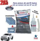 Balanceamento Automático Sem Chumbo Amarok Aro 19" e 20" - Kit 5 Pneus e Bisnaga