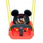 Balanço de Brinquedo Infantil Mickey 3 em 1 com Ajustes seguro até 36kg Xalingo