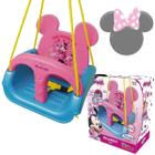 Balanço Infantil Minnie Mouse Rosa 3 em 1 Playground Xalingo