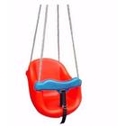 Balanço Infantil Premium Seguro Com Cinto e Trava-Resistente 10 Cores Para Meninos e Meninas